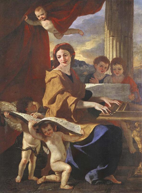 Nicolas Poussin St Cecilia